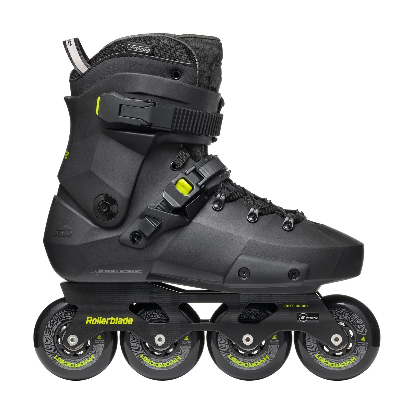 PATINS  ROLLERBLADE TWISTER XT PRETO | 80mm ILQ9