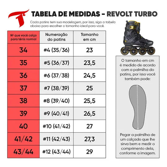 PATINS TRAXART REVOLT TURBO PRETO | 80mm Abec 9