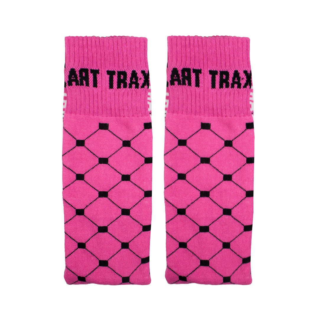 MEIA INLINE TRAXART QUADRADINHOS | PINK DY-020