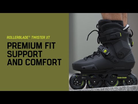PATINS ROLLERBLADE TWISTER XT PRETO | 80mm ILQ9