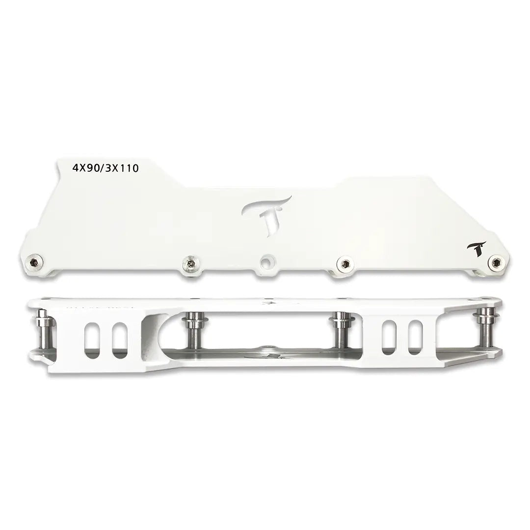 BASE SÓLIDA HIBRIDA TRAXART BRANCO | 4X90mm 3X110mm