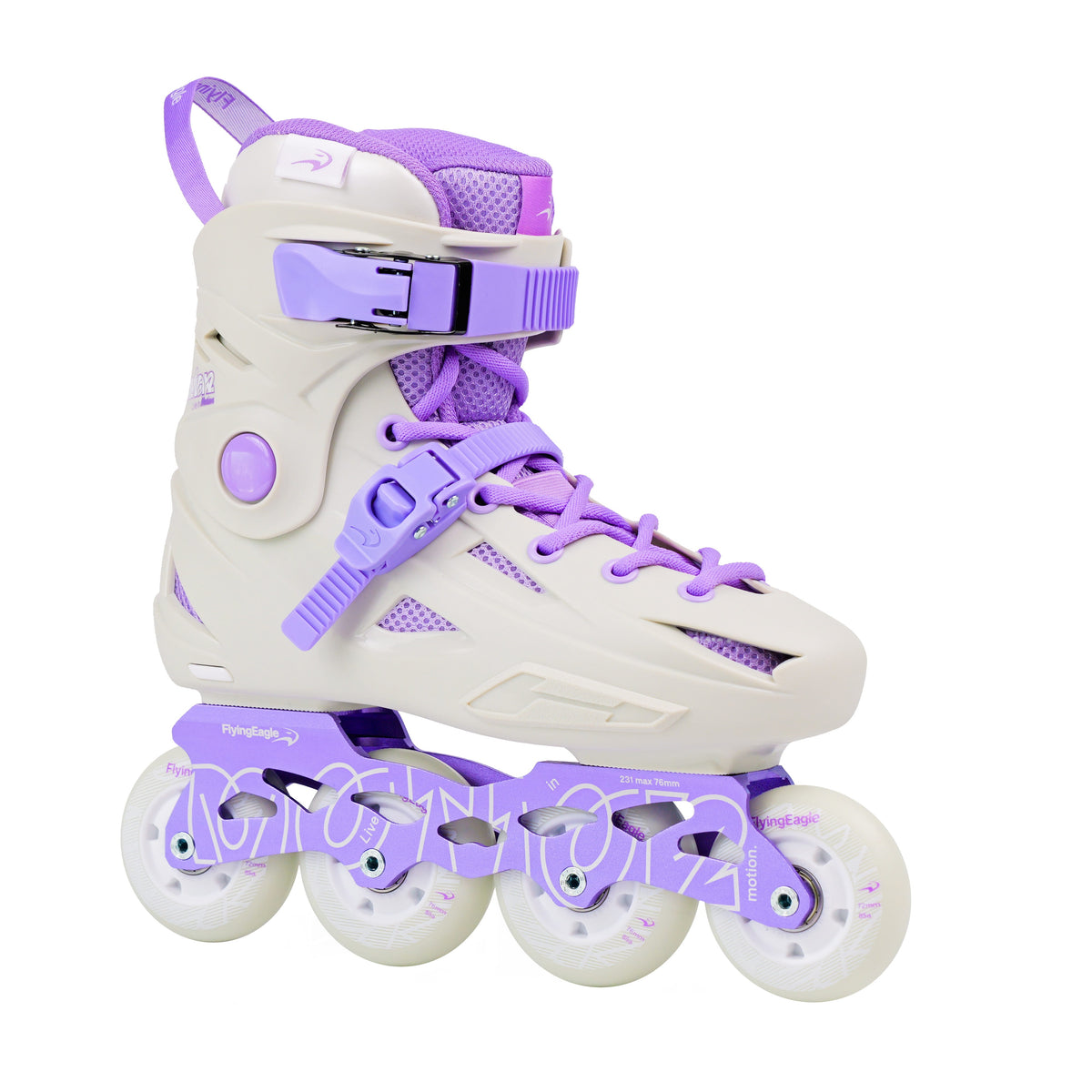 PATINS FLYINGEAGLE AVIAN LILAS | ABEC 7 CHROME