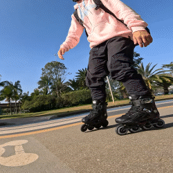 PATINS INLINE TRAXART DYNAMIX PRETO | 80mm Abec-7