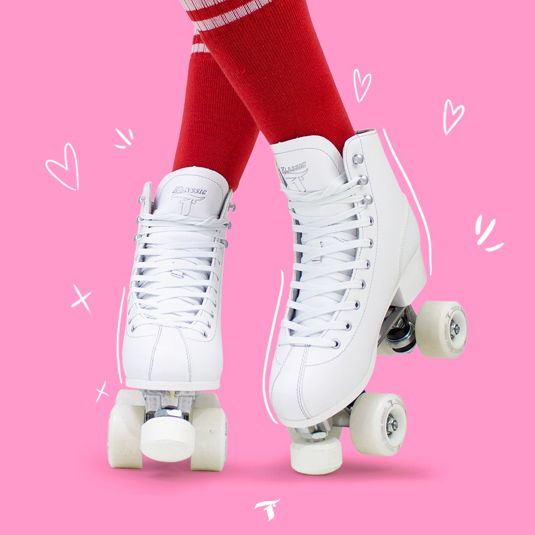 PATINS QUAD KLASSIC BRANCO | 58mm Abec 5