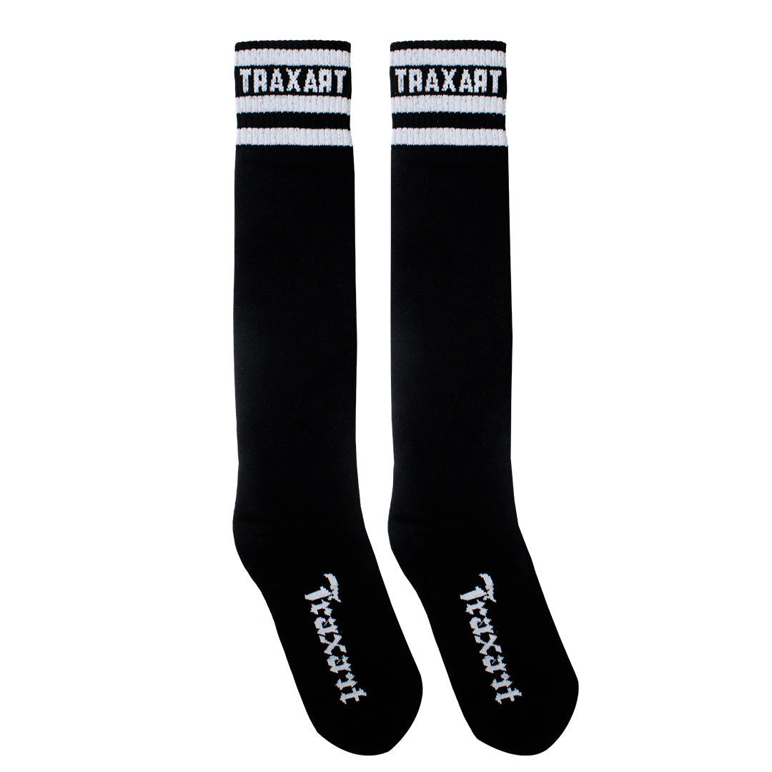 MEIA INLINE TRAXART LISTRAS PRETA | DZ-229