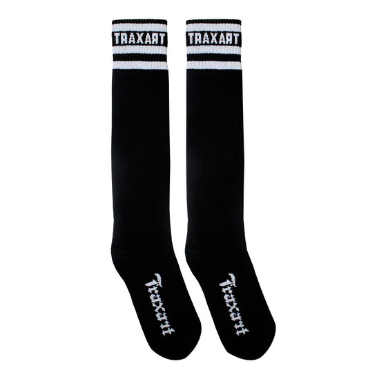 MEIA INLINE TRAXART LISTRAS PRETA | DZ-229