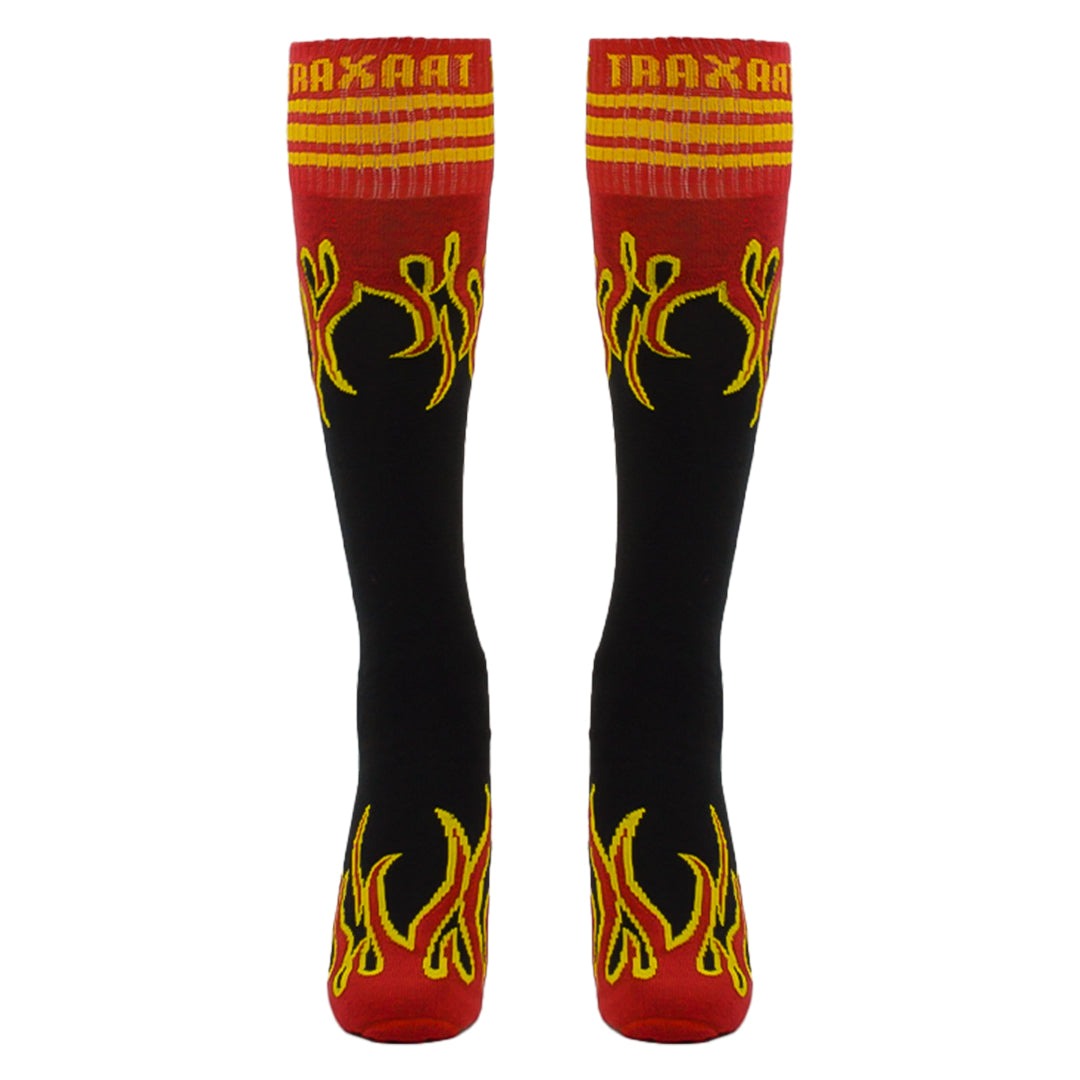 MEIA INLINE DESENHADA FOGO | DZ-071