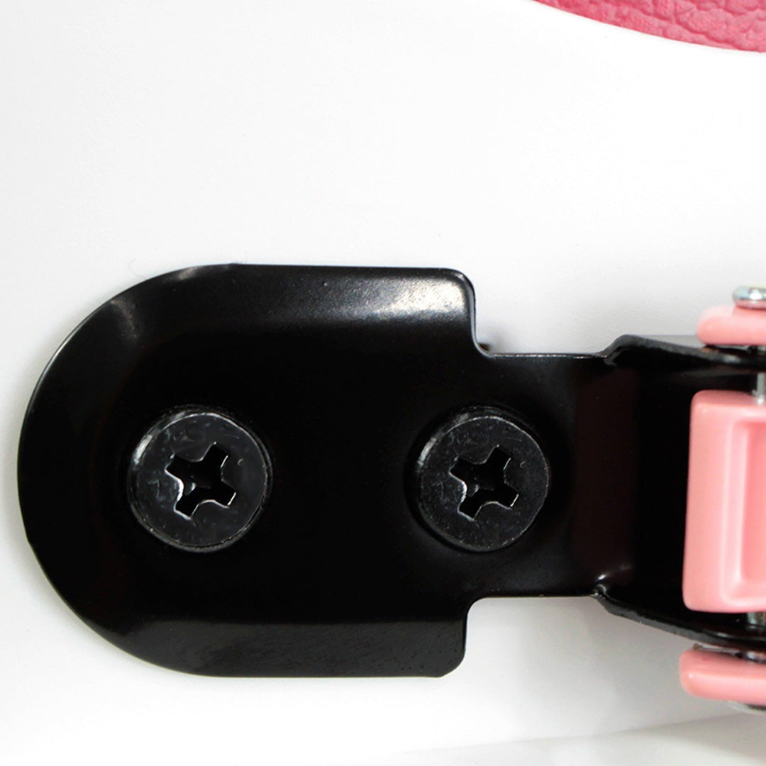 PATINS TRAXART MESH BRANCO E PINK | 80mm Abec-9