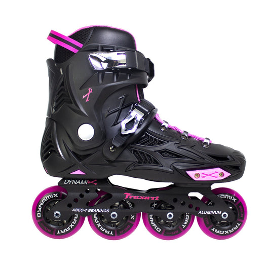 PATINS INLINE TRAXART DYNAMIX ROSA | 80mm Abec-7