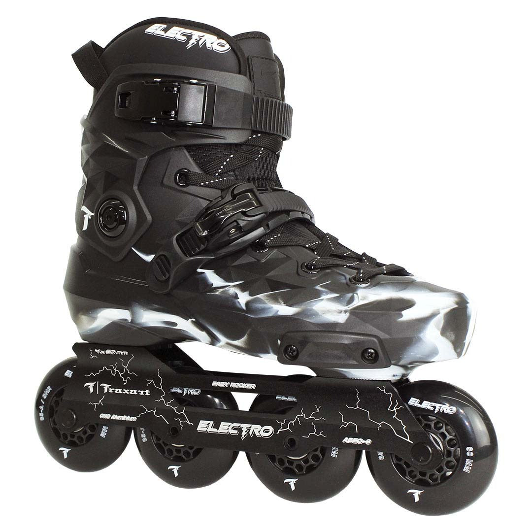 PATINS TRAXART ELECTRO V2 PRETO | 80mm Abec 9