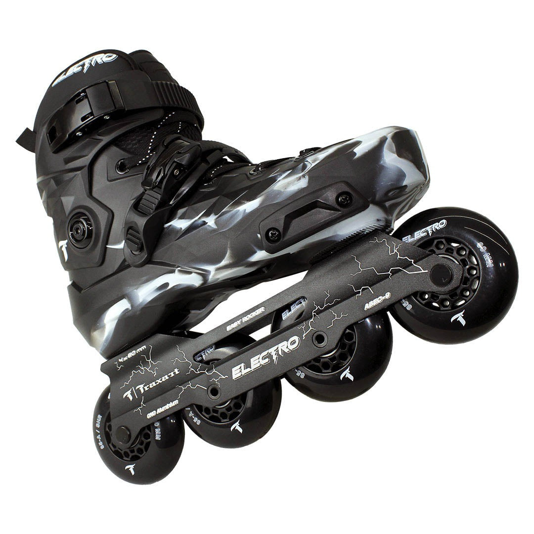PATINS TRAXART ELECTRO V2 PRETO | 80mm Abec 9