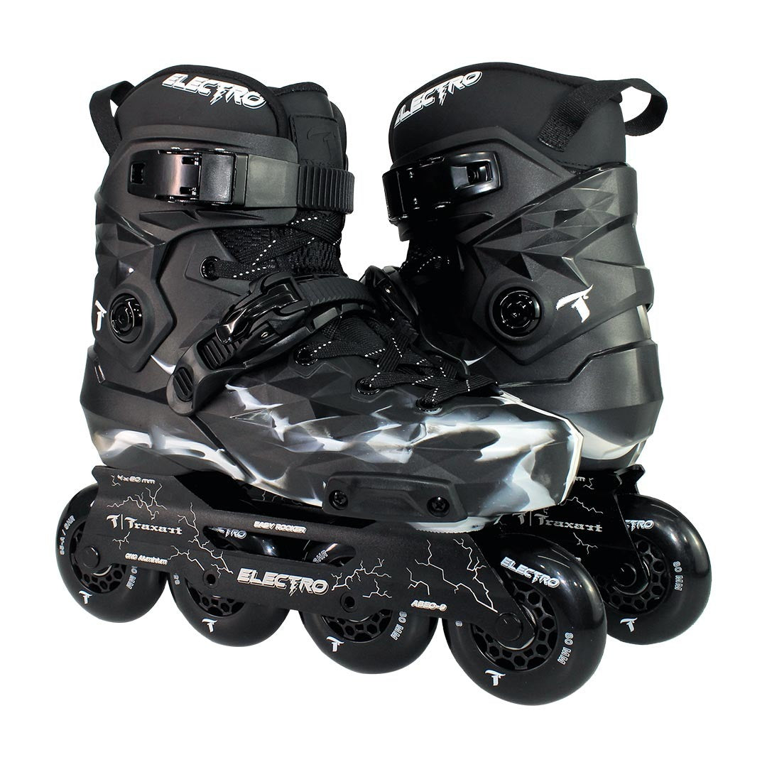 PATINS TRAXART ELECTRO V2 PRETO | 80mm Abec 9