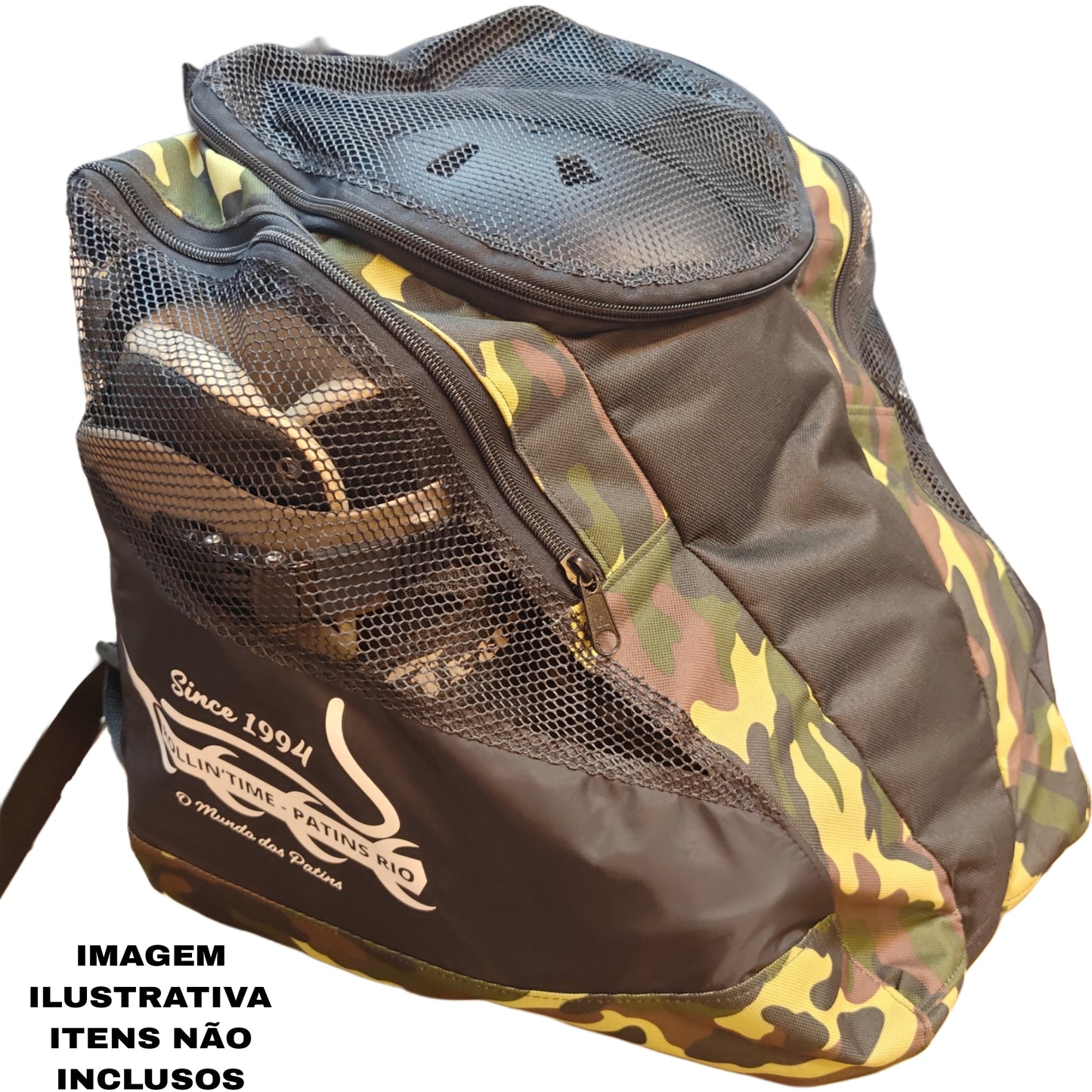MOCHILA ROLLIN'TIME ROLLIN BAG BASE | CAMUFLADA