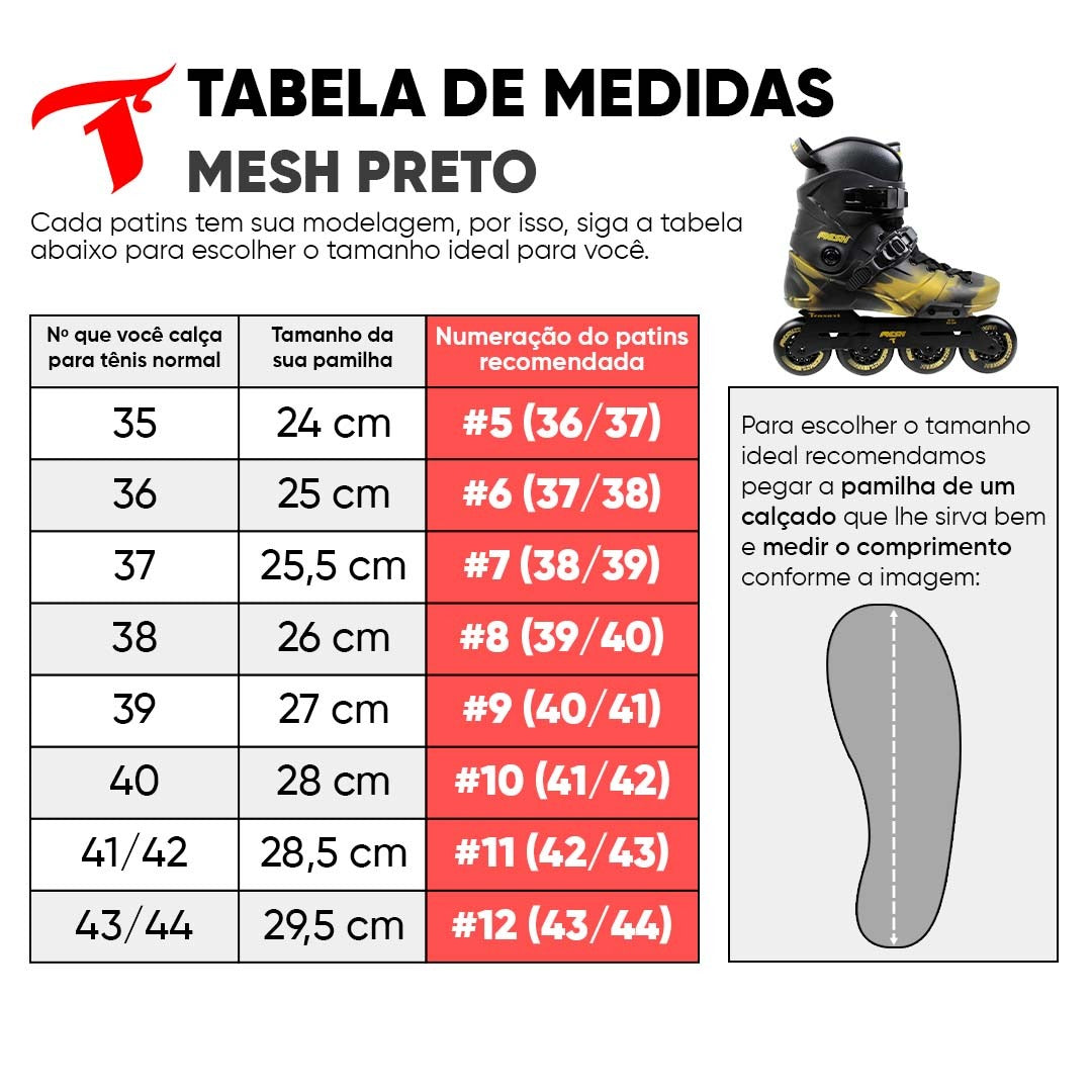PATINS TRAXART MESH BLACK & GOLD | 80mm Abec-9