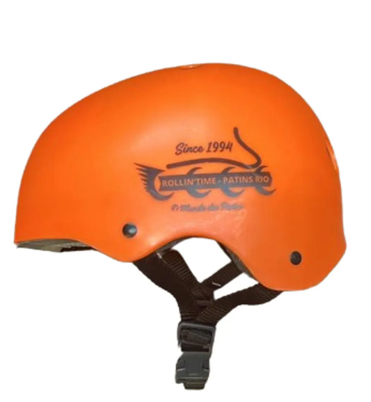 CAPACETE ROLLIN'TIME - LARANJA