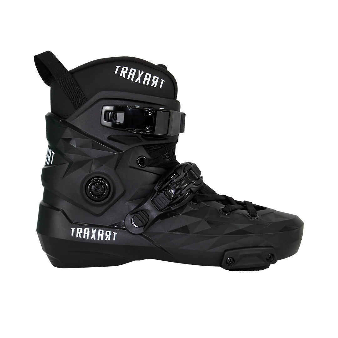 BOTA FREESTYLE PARA PATINS TRAXART CUSTOM PRETO | ABEC 9 CROMO