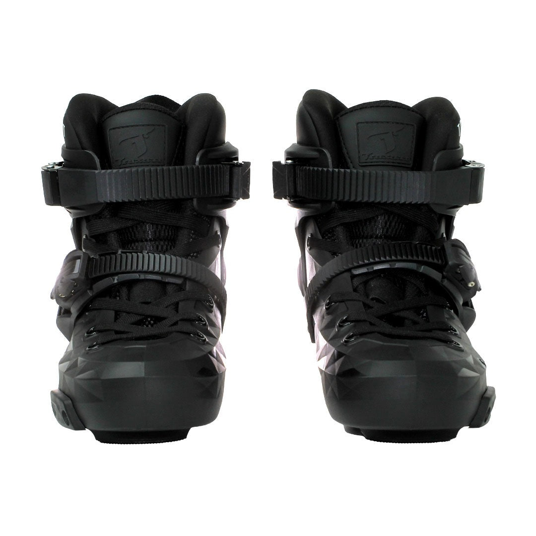 BOTA FREESTYLE PARA PATINS TRAXART CUSTOM PRETO | ABEC 9 CROMO