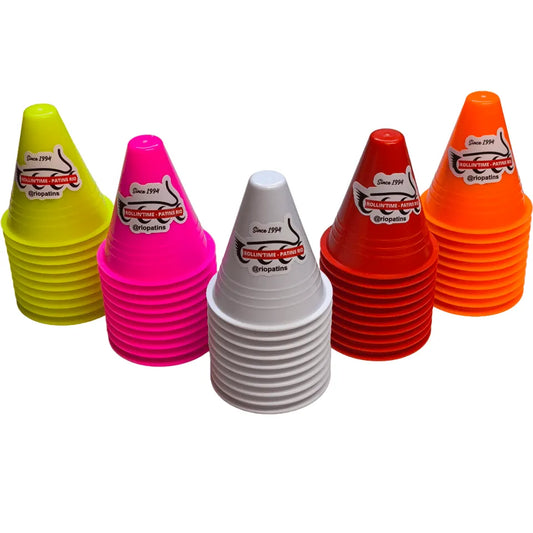 KIT 10 CONES ROLLIN'TIME RIO PATINS