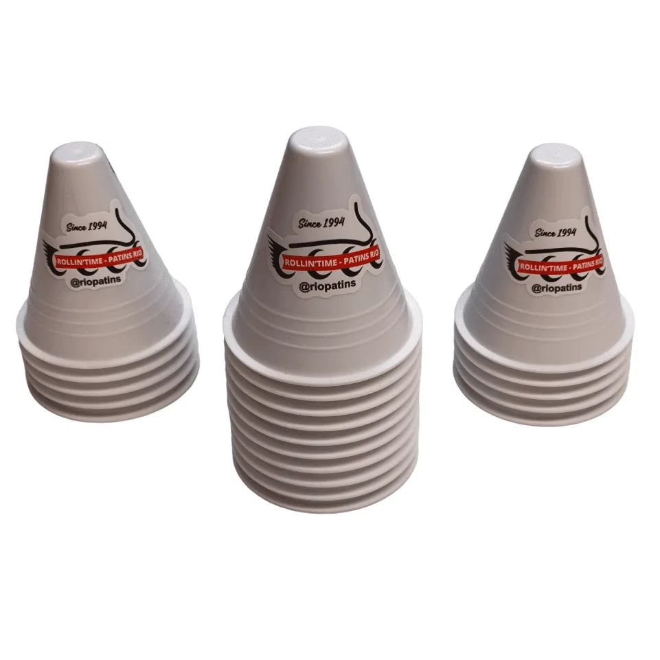 KIT 10 CONES ROLLIN'TIME RIO PATINS