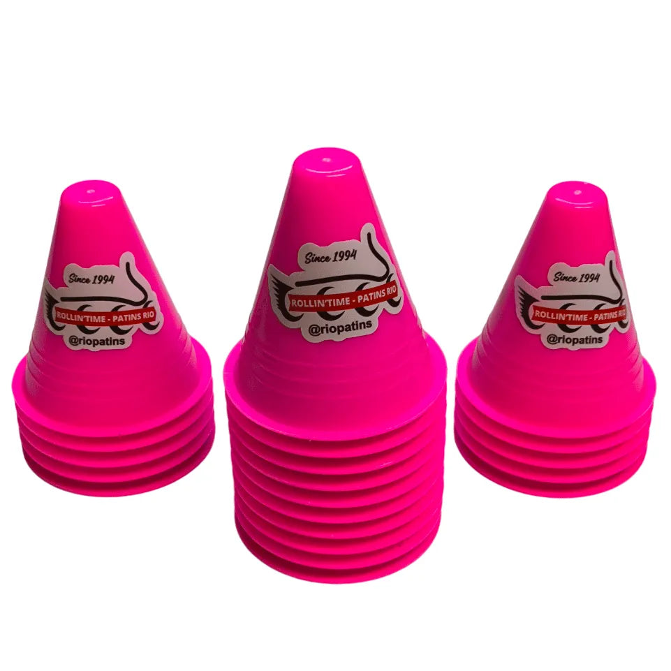 KIT 10 CONES ROLLIN'TIME RIO PATINS