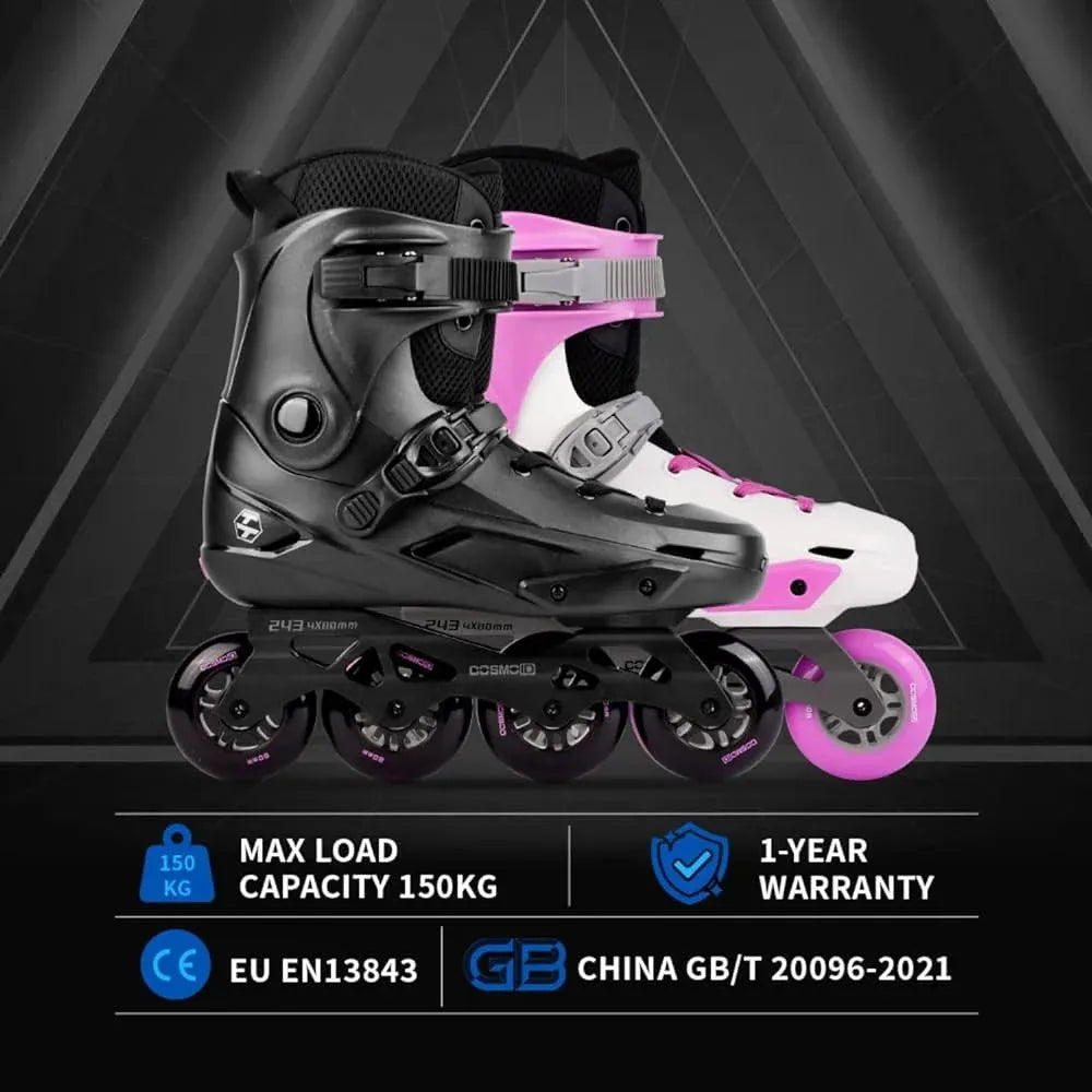 PATINS COSMO ID TT BRANCO | 80mm Abec 9