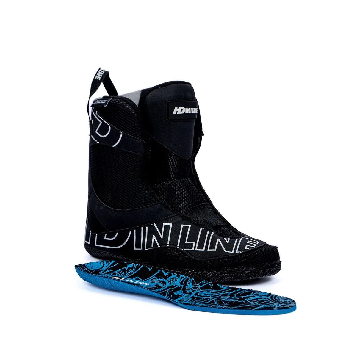 PATINS HD INLINE BW7 PRETO | 80mm Abec 9