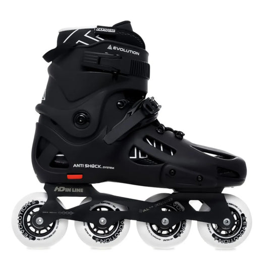 PATINS HD INLINE EVOLUTION II PRETO | 80mm Abec 9