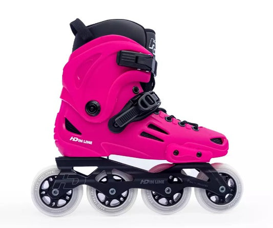 PATINS HD INLINE XT ROSA | 80mm Abec 9
