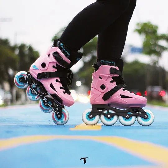 PATINS TRAXART REVOLT ROSA | 80mm Abec 9