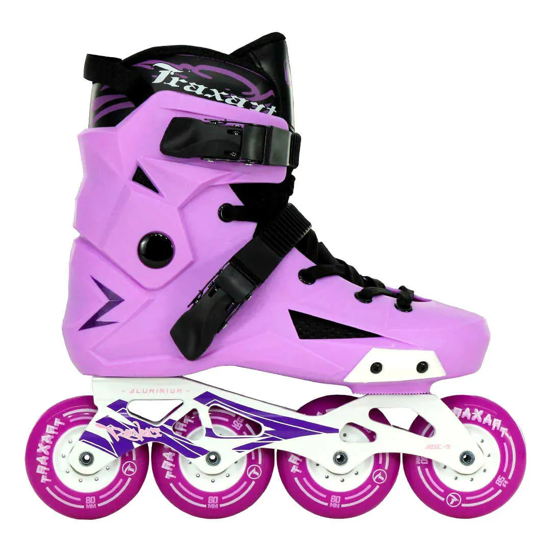 PATINS TRAXART REVOLT LILÁS | 80mm Abec 9