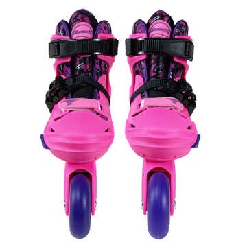 PATINS INLINE INFANTIL TXT FREEMIX ROSA | Abec 9