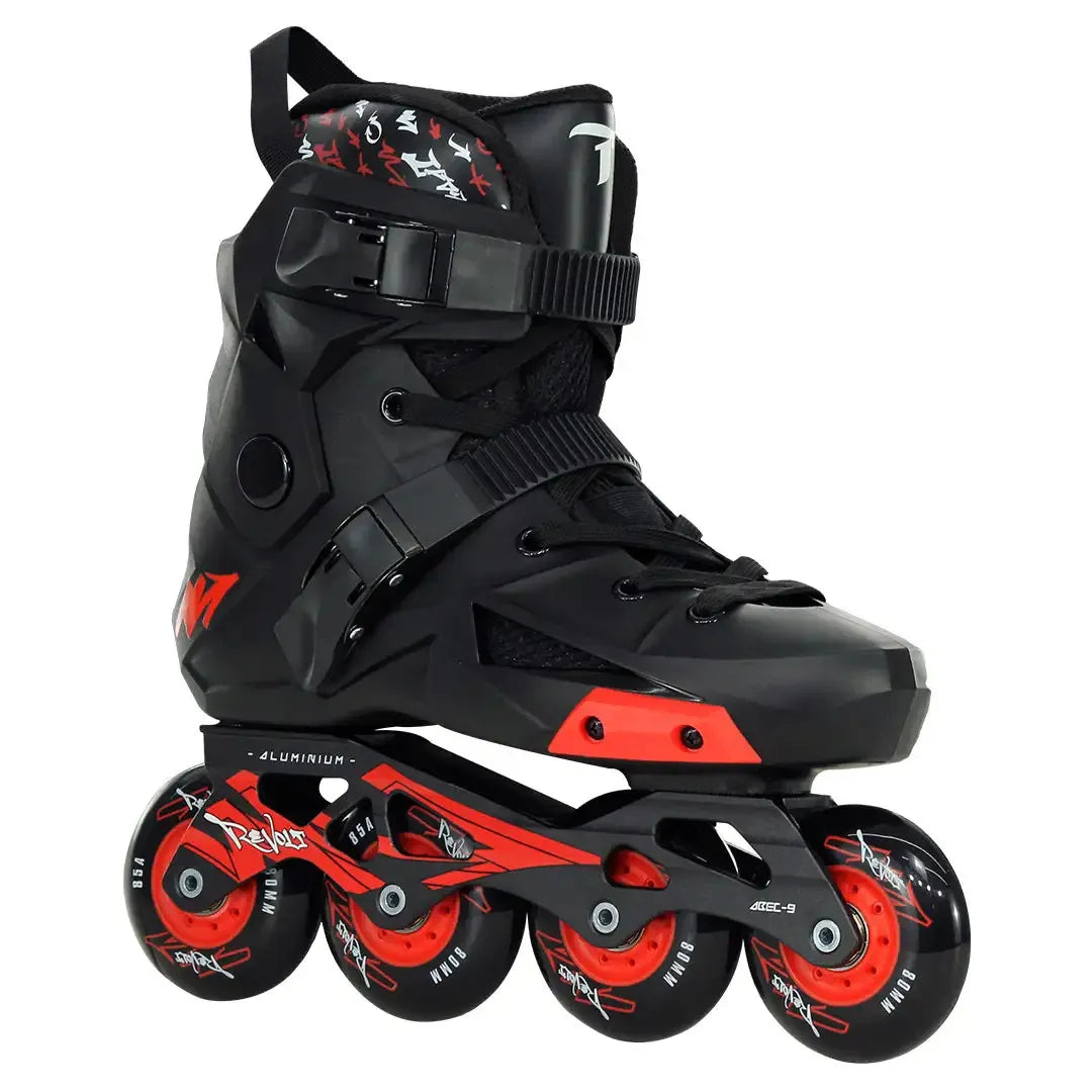 PATINS TRAXART REVOLT PRETO | 80mm Abec 9