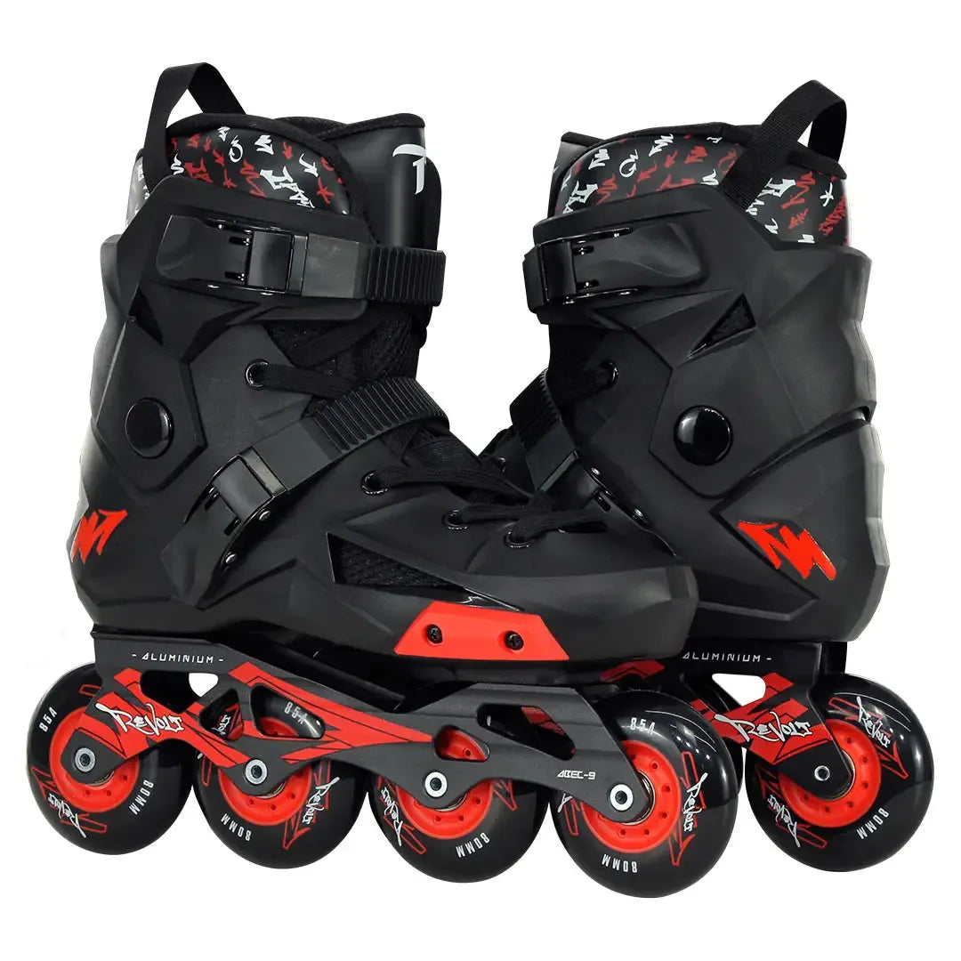 PATINS TRAXART REVOLT PRETO | 80mm Abec 9