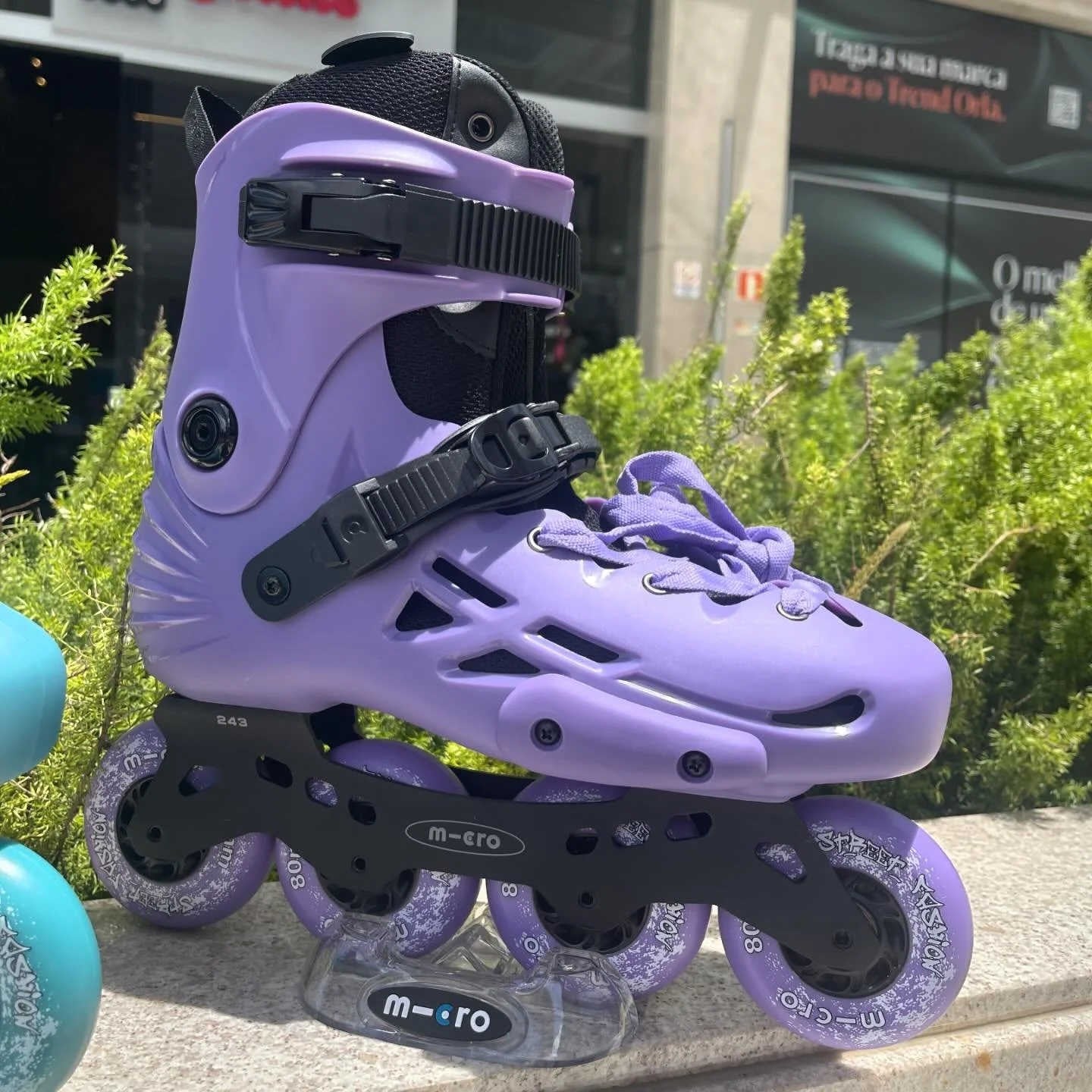 PATINS MICRO MT PLUS VIOLETA | 80mm Abec 7