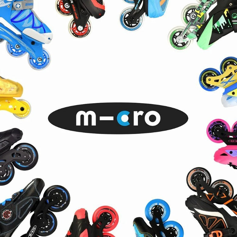 PATINS MICRO SKATE MT PLUS PRETO | 80mm Abec 5