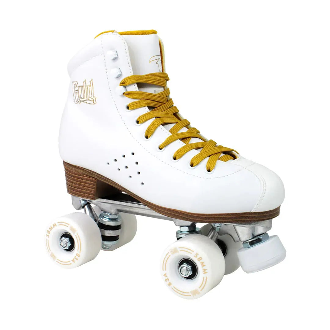 PATINS QUAD GOLD BRANCO | 58MM Abec 9