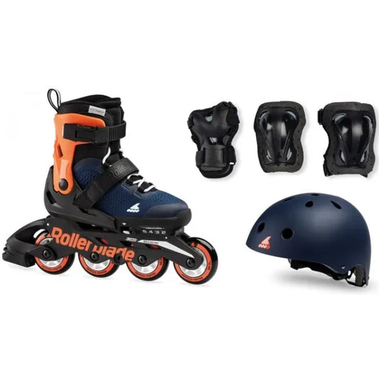 PATINS ROLLERBLADE MICROBLADE CUBE LARANJA | 72mm SG 3