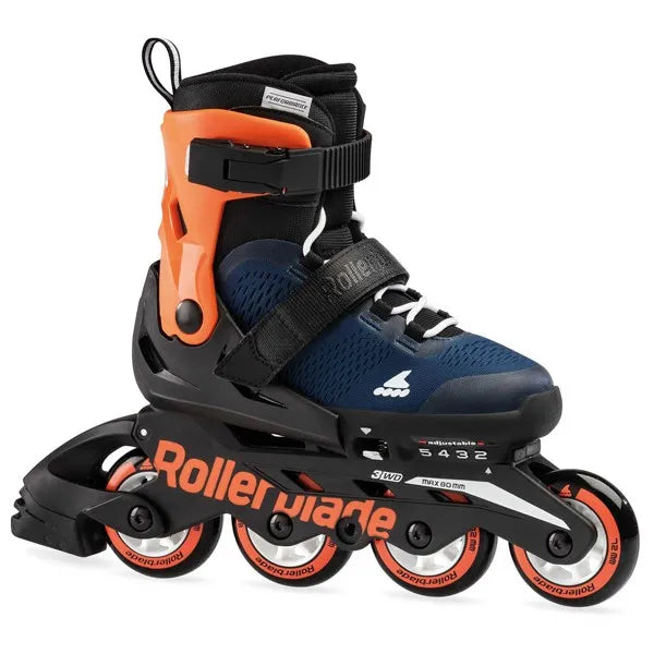 PATINS ROLLERBLADE MICROBLADE CUBE LARANJA | 72mm SG 3