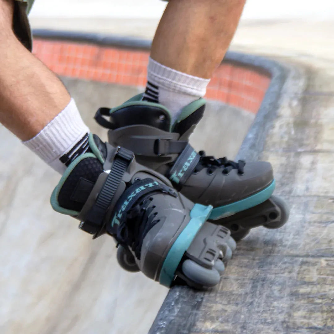 PATINS STREET ATOMIX TRAXART VERDE/CINZA | 59mm 90a