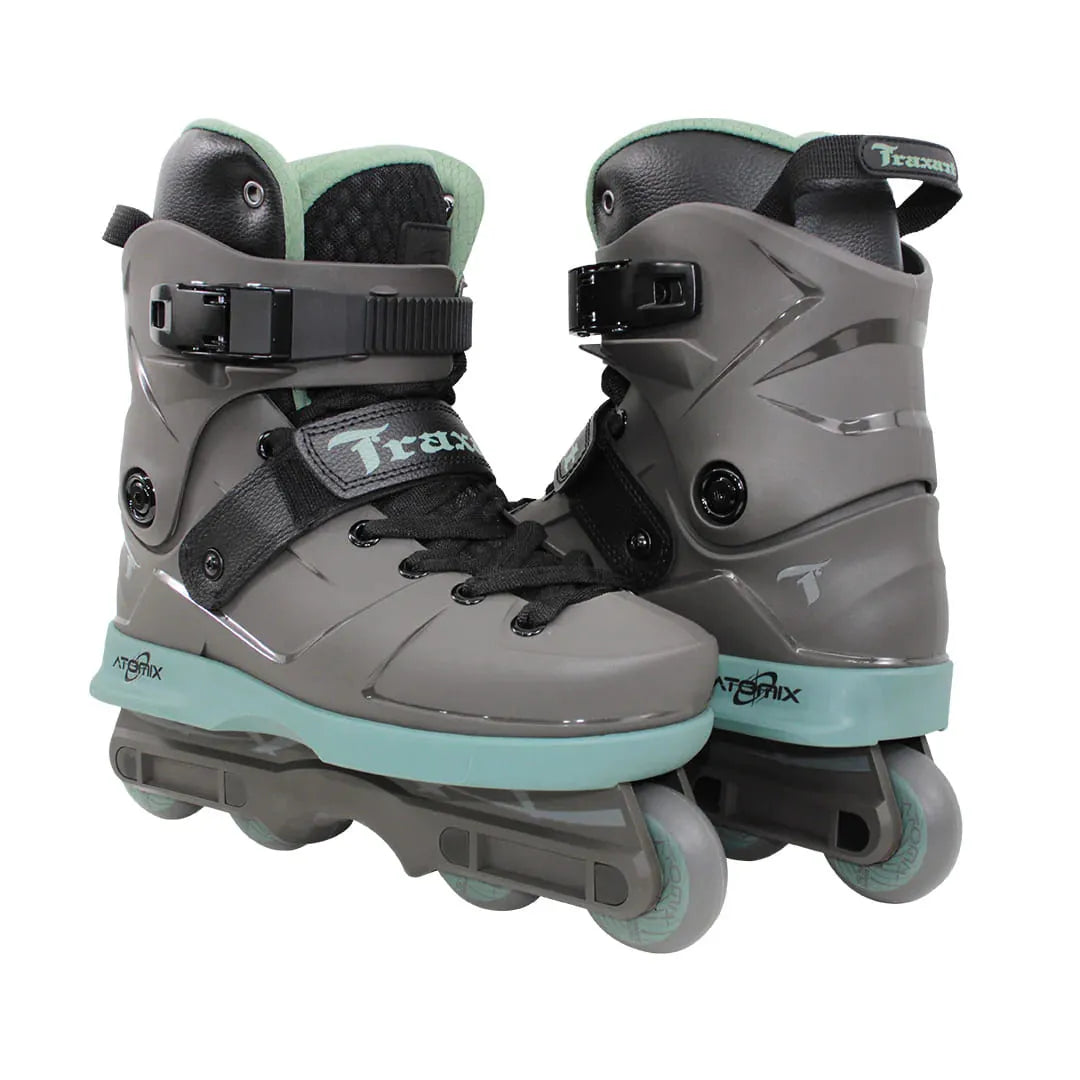 PATINS STREET ATOMIX TRAXART VERDE/CINZA | 59mm 90a