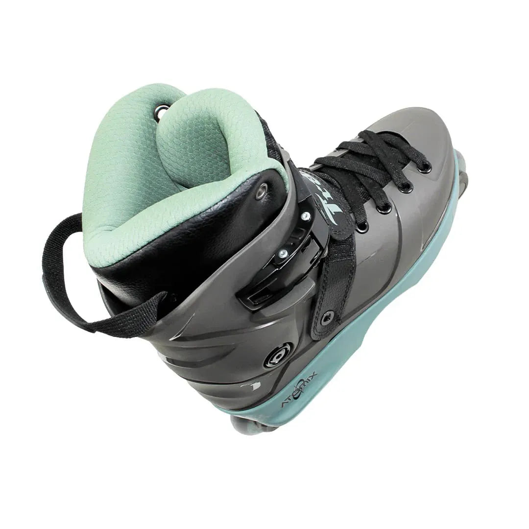 PATINS STREET ATOMIX TRAXART VERDE/CINZA | 59mm 90a