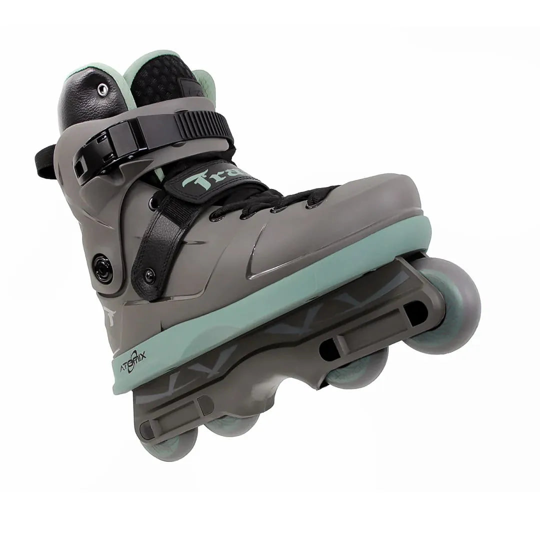 PATINS STREET ATOMIX TRAXART VERDE/CINZA | 59mm 90a