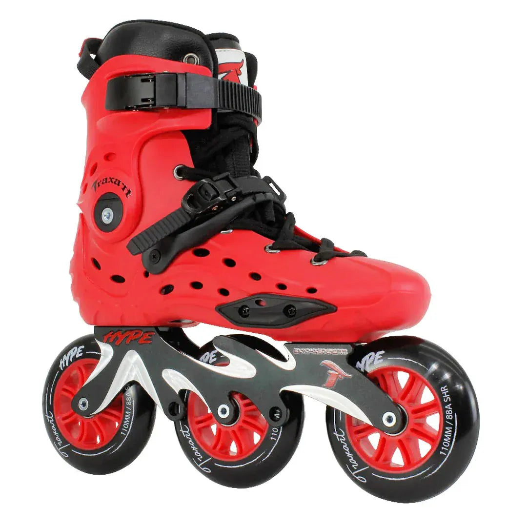 PATINS HYPE VERMELHO | 110mm Abec 9