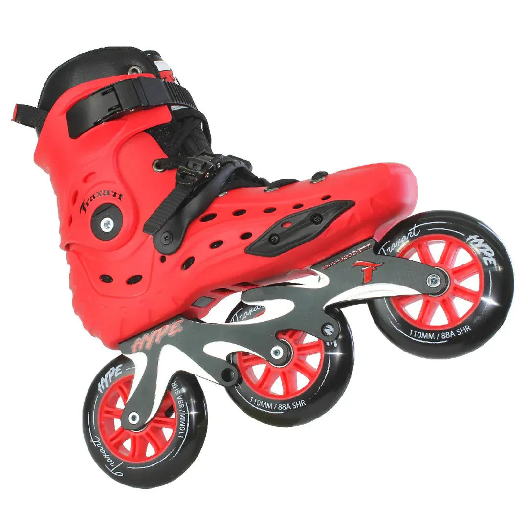 PATINS HYPE VERMELHO | 110mm Abec 9