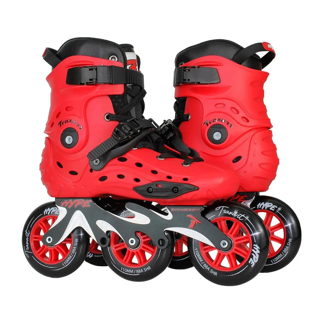PATINS HYPE VERMELHO | 110mm Abec 9