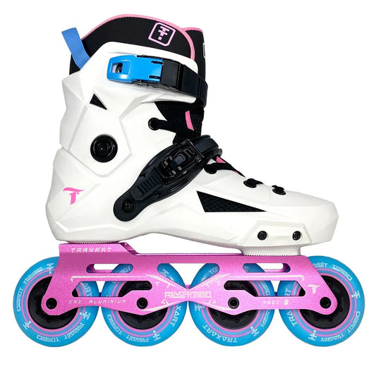 PATINS TRAXART REVOLT TURBO BRANCO | 80mm Abec 9