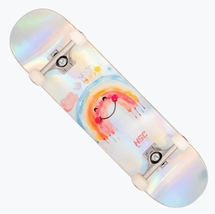 SKATE MONTADO HSC INICIANTE | COLORS FOIL SPECIAL BRILHO