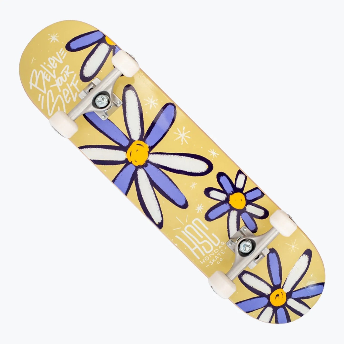 SKATE MONTADO HSC INICIANTE | GARDEN (GLOW IN THE DARK)