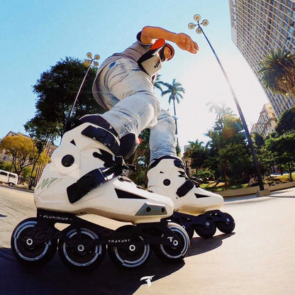 PATINS TRAXART REVOLT BRANCO | 80mm Abec 9