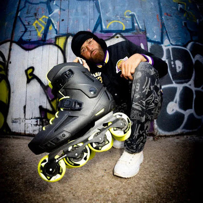 PATINS ROLLERBLADE LIGHTNING 80 PRETO | 80mm SG 7